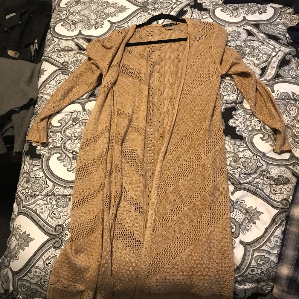 long cardigan